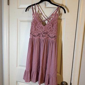 Mauve Pink Dress